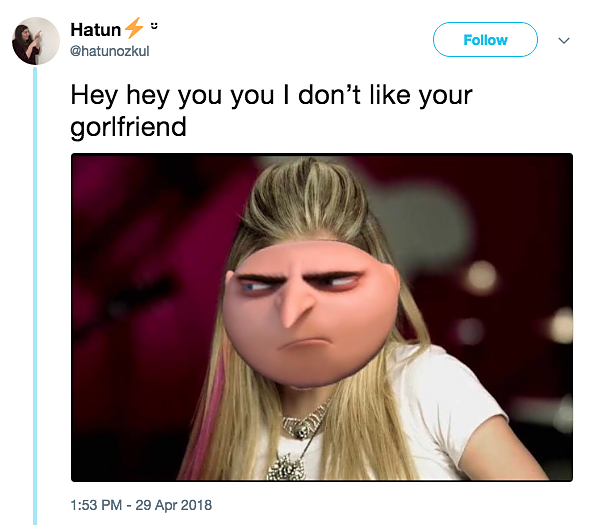 I don't like your Gorlfriend